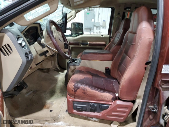 2008 Ford Super Duty F-350 SRW XL with VIN 1FTWW31R38EB42509, listed as a Copart auction lot 87502335 with 207,564 mi miles and Clean Title. Bid and sale history available at carsss.com. Image 7.