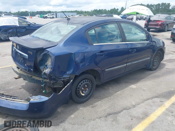 2012 Nissan Sentra S with VIN 3N1AB6AP3CL713627, listed as a IAAI auction lot 42426052 with 99,605 mi miles and . Bid and sale history available at DreamBid. Image 4.