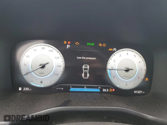 2022 Hyundai Santa Fe XRT z VIN 5NMS64AJ4NH397774, wystawiony jako Copart lot #58482555 z przebiegiem 41 327 mil mil oraz Szkoda całkowita • Salvage title. Historia ofert i sprzedaży dostępna na DreamBid. Obrazek 9.