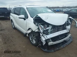 2021 Toyota Sienna Limited z VIN 5TDZRKEC4MS009752, wystawiony jako IAAI lot #41725295 z przebiegiem 34 416 mil mil oraz . Historia ofert i sprzedaży dostępna na DreamBid. Obrazek 1.