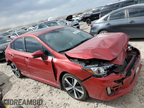 2017 Subaru Impreza Special Sports с VIN 4S3GKAM6XH3602220, выставлен на аукционе Copart как лот 50561965 с пробегом 90 905 миль миль и Списание • Salvage title. История ставок и продаж доступна на DreamBid. Изображение 4.