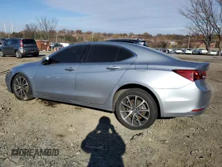 2015 Acura TLX V6 Tech with VIN 19UUB3F53FA000336, listed as a Copart auction lot 83117484 with 152,624 mi miles and Salvage Title. Bid and sale history available at carsss.com. Image 2.