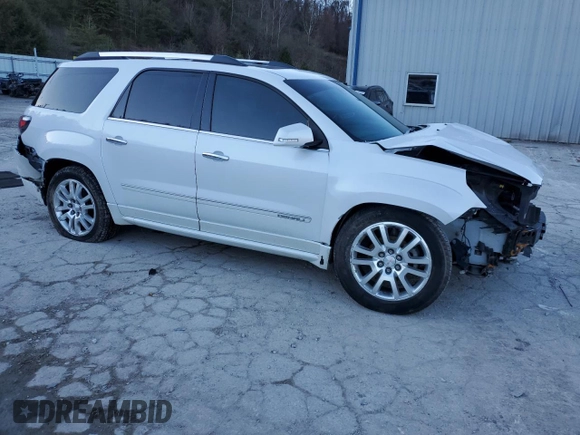 2016 GMC Acadia Denali with VIN 1GKKRTKD2GJ264684, listed as a Copart auction lot 82548924 with 109,365 mi miles and Salvage Title. Bid and sale history available at carsss.com. Image 4.