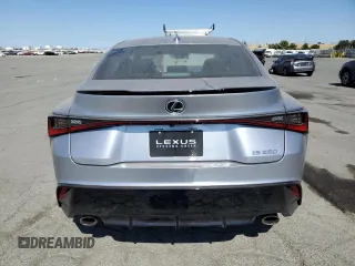 2024 Lexus IS 350 F Sport with VIN JTHGZ1B23R5076464, listed as a Copart auction lot 63102715 with 3,916 mi miles and Salvage title. Bid and sale history available at DreamBid. Image 6.