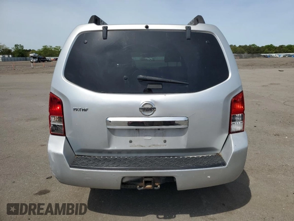 2008 Nissan Pathfinder S with VIN 5N1AR18B68C608830, listed as a Copart auction lot 58336835 with 152,784 mi miles and Clean title. Bid and sale history available at DreamBid. Image 6.