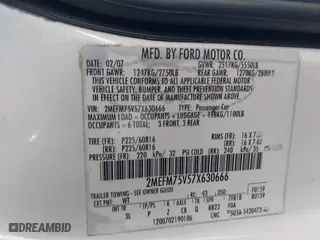 2007 Mercury Grand Marquis LS with VIN 2MEFM75V57X630666, listed as a IAAI auction lot 41791234 with 155,290 mi miles. Bid and sale history available at carsss.com. Image 9.