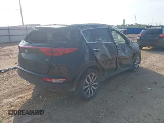 2017 Kia Sportage EX with VIN KNDPN3AC3H7134627, listed as a IAAI auction lot 42136211 with Not provided miles and . Bid and sale history available at DreamBid. Image 4.