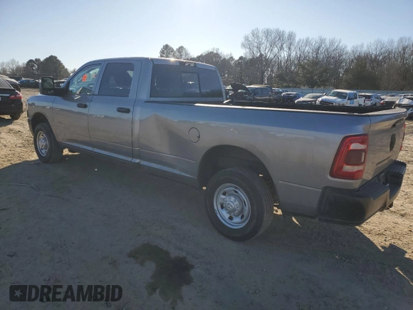 2023 Ram 2500 Tradesman with VIN 3C6UR4HJXPG609783, listed as a Copart auction lot 42045825 with 44,477 mi miles and Salvage Title. Bid and sale history available at carsss.com. Image 2.