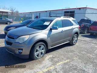 2012 Chevrolet Equinox LTZ with VIN 2GNFLGE52C6253757, listed as a IAAI auction lot 41818893 with 198,988 mi miles. Bid and sale history available at carsss.com. Image 2.