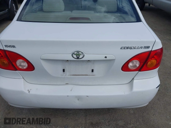 2003 Toyota Corolla CE with VIN 2T1BR32E03C020512, listed as a IAAI auction lot 42066967 with 206,146 mi miles and . Bid and sale history available at DreamBid. Image 6.