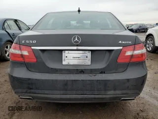 2010 Mercedes-Benz E-Class E 550 Luxury with VIN WDDHF9AB8AA233258, listed as a Copart auction lot 45865695 with 108,748 mi miles and Salvage Title. Bid and sale history available at carsss.com. Image 6.