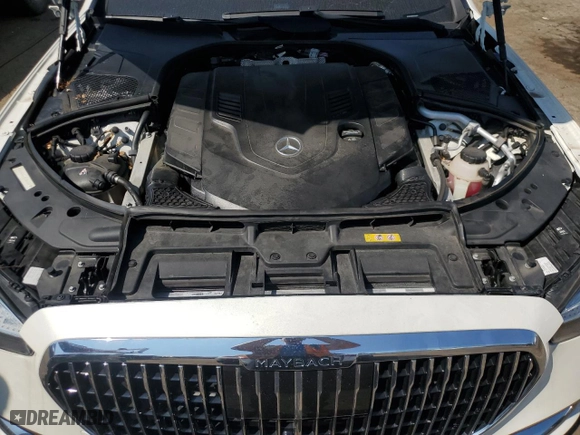 2022 Mercedes-Benz S-Class Maybach S 580 with VIN W1K6X7GB9NA166241, listed as a Copart auction lot 69596104 with 20,939 mi miles and Non Repairable. Bid and sale history available at carsss.com. Image 11.