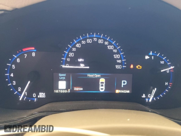 2014 Cadillac CTS Luxury AWD with VIN 1G6AX5S38E0130350, listed as a Copart auction lot 56565825 with 167,699 mi miles and Salvage title. Bid and sale history available at DreamBid. Image 9.
