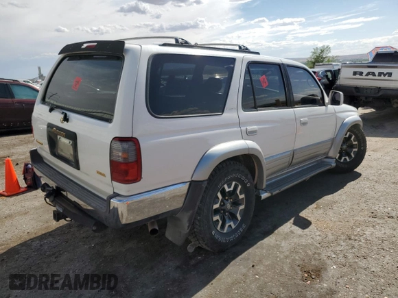 1998 Toyota 4Runner Limited with VIN JT3HN87R1W9010147, listed as a Copart auction lot 62033045 with 289,721 mi miles and Salvage title. Bid and sale history available at DreamBid. Image 3.
