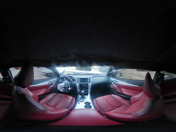 2017 Infiniti Q60 Red Sport 400 with VIN JN1FV7ELXHM701983, listed as a Copart auction lot 84379614 with NaN miles and Salvage Title. Bid and sale history available at carsss.com. Image 13.