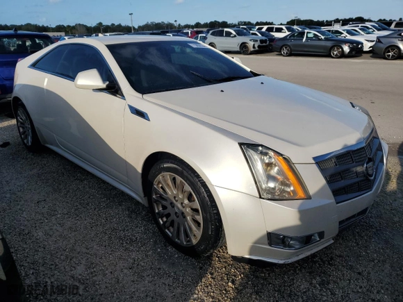 2011 Cadillac CTS Coupe Performance with VIN 1G6DJ1ED3B0148102, listed as a Copart auction lot 73806344 with 117,302 mi miles and Salvage Title. Bid and sale history available at carsss.com. Image 4.