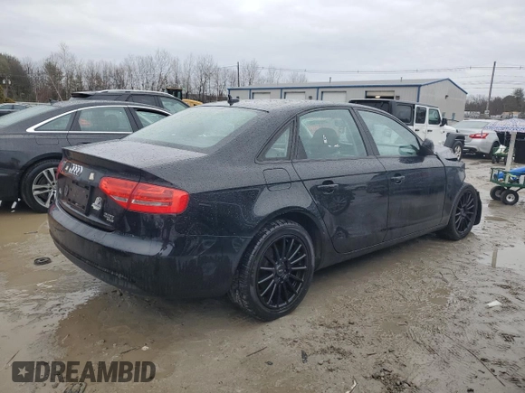 2013 Audi A4 Premium z VIN WAUDFAFL5DA157897, wystawiony jako Copart lot #47592725 z przebiegiem 95 773 mil mil oraz Czysty tytuł • Clean title. Historia ofert i sprzedaży dostępna na DreamBid. Obrazek 3.