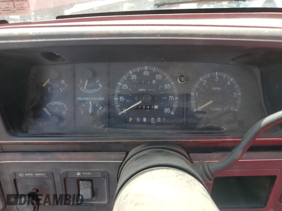 1990 Ford F-150 with VIN 1FTDF15NXLNA61972, listed as a Copart auction lot 60354815 with 21,243 mi miles and Clean title. Bid and sale history available at DreamBid. Image 9.