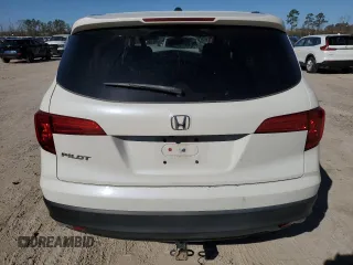 2018 Honda Pilot EX-L with VIN 5FNYF5H53JB008515, listed as a Copart auction lot 47343385 with 77,221 mi miles and Salvage title. Bid and sale history available at DreamBid. Image 6.