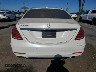 2017 Mercedes-Benz S 550e with VIN WDDUG6DB0HA316490, listed as a Copart auction lot 68325094 with Not Provided miles and Salvage Title. Bid and sale history available at DreamBid. Image 6.
