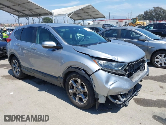 2017 Honda CR-V EX-L with VIN 7FARW1H83HE011419, listed as a IAAI auction lot 42084516 with 82,271 mi miles. Bid and sale history available at carsss.com. Image 1.