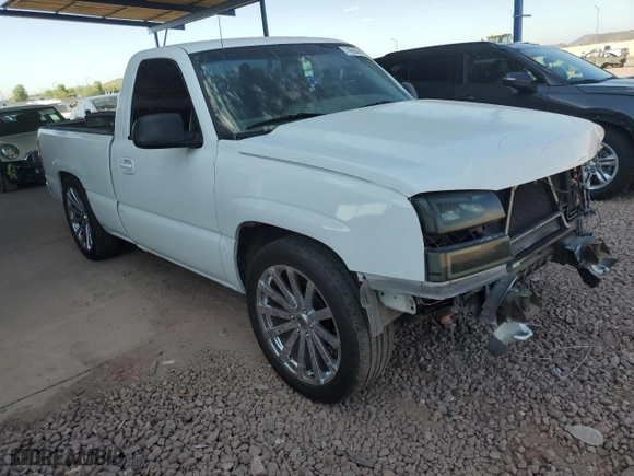 2006 Chevrolet Silverado 1500 LS with VIN 3GCEC14V26G155226, listed as a Copart auction lot 74065404 with 203,097 mi miles and Salvage Title. Bid and sale history available at carsss.com. Image 4.
