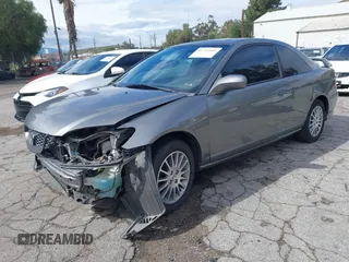 2005 Honda Civic Cpe EX with VIN 1HGEM22945L031096, listed as a IAAI auction lot 41741003 with 208,008 mi miles. Bid and sale history available at carsss.com. Image 2.