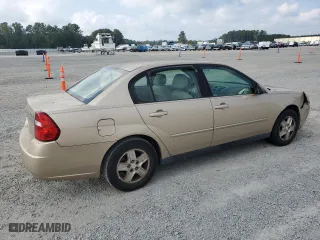 2005 Chevrolet Malibu LS with VIN 1G1ZT52825F254014, listed as a Copart auction lot 73671974 with 120,480 mi miles and Salvage Title. Bid and sale history available at carsss.com. Image 3.