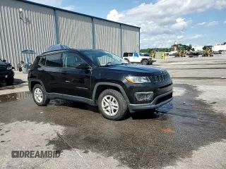 2018 Jeep Compass Sport z VIN 3C4NJCAB5JT411256, wystawiony jako Copart lot #59189885 z przebiegiem 110 634 mil mil oraz Szkoda całkowita • Salvage title. Historia ofert i sprzedaży dostępna na DreamBid. Obrazek 15.