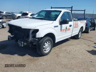 2019 Ford F-150 XL with VIN 1FTMF1CBXKKD47748, listed as a IAAI auction lot 41983277 with 120,933 mi miles. Bid and sale history available at carsss.com. Image 2.