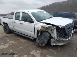 2015 Chevrolet Silverado 1500 Work Truck with VIN 1GCVKPEC9FZ401854, listed as a IAAI auction lot 41607357 with 207,244 mi miles. Bid and sale history available at carsss.com. Image 1.