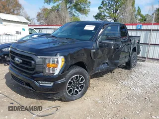 2022 Ford F-150 XL with VIN 1FTFW1E50NFB13499, listed as a IAAI auction lot 41444353 with 60,784 mi miles. Bid and sale history available at carsss.com. Image 17.