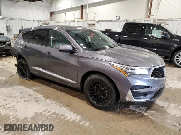 2021 Acura RDX w/Advance Package with VIN 5J8TC2H73ML045232, listed as a Copart auction lot 86669304 with 26,714 mi miles and Salvage Title. Bid and sale history available at carsss.com. Image 4.