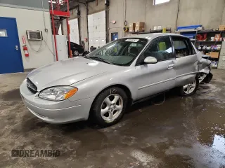 2003 Ford Taurus SES Standard with VIN 1FAFP55283G230383, listed as a Copart auction lot 59538265 with 53,970 mi miles and Salvage title. Bid and sale history available at DreamBid. Image 1.