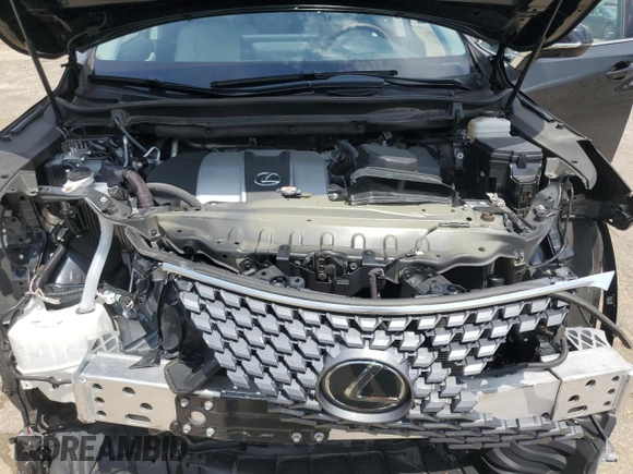 2020 Lexus RX 350 with VIN 2T2HZMDA8LC216493, listed as a Copart auction lot 61396315 with 43,650 mi miles and Salvage title. Bid and sale history available at DreamBid. Image 11.