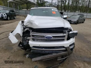 2017 Ford Expedition EL XLT with VIN 1FMJK1HT9HEA80749, listed as a Copart auction lot 49049784 with 0 mi miles and Salvage Title. Bid and sale history available at carsss.com. Image 5.