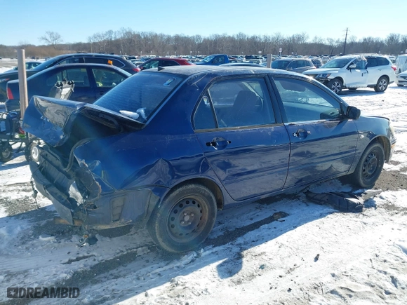 2003 Mitsubishi Lancer ES with VIN JA3AJ26E13U0A3996, listed as a IAAI auction lot 41251250 with 223,311 mi miles. Bid and sale history available at carsss.com. Image 4.