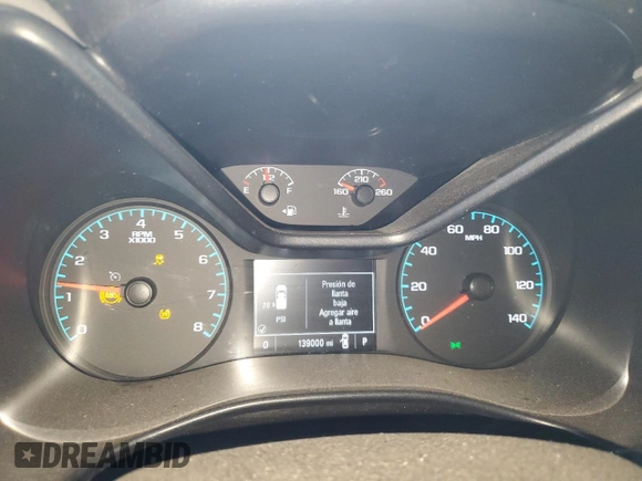 2017 Chevrolet Colorado 4WD Work Truck with VIN 1GCHTBEA2H1150625, listed as a Copart auction lot 72131334 with 139,000 mi miles and Salvage Title. Bid and sale history available at carsss.com. Image 9.