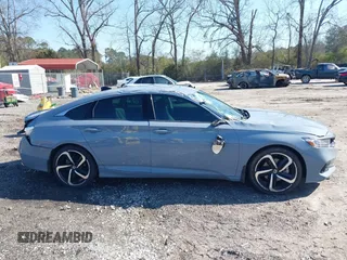 2022 Honda Accord Sport SE with VIN 1HGCV1F43NA007655, listed as a IAAI auction lot 41780298 with 47,428 mi miles and . Bid and sale history available at carsss.com. Image 13.