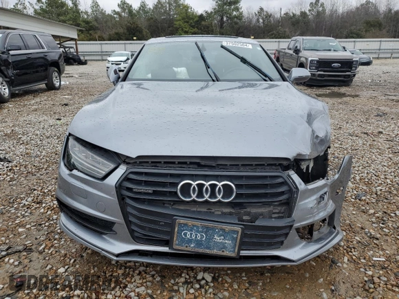 2017 Audi A7 Premium Plus with VIN WAUW2AFC3HN080949, listed as a Copart auction lot 37502504 with 76,478 mi miles. Bid and sale history available at carsss.com. Image 5.