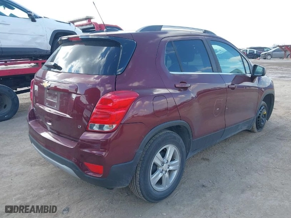 2017 Chevrolet Trax LT with VIN 3GNCJLSB5HL276352, listed as a IAAI auction lot 41505200 with 91,192 mi miles. Bid and sale history available at carsss.com. Image 4.