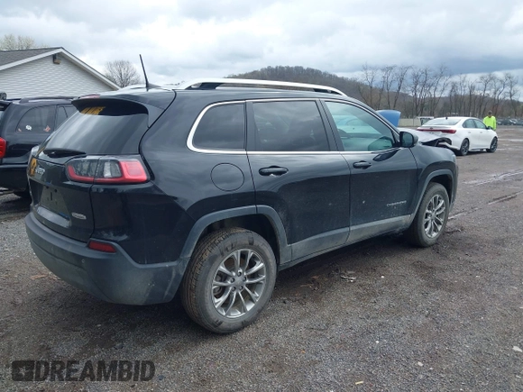 2019 Jeep Cherokee Latitude Plus with VIN 1C4PJMLB1KD237138, listed as a IAAI auction lot 41956339 with 81,180 mi miles. Bid and sale history available at carsss.com. Image 4.