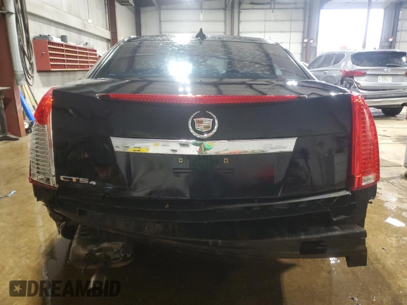 2011 Cadillac CTS with VIN 1G6DC5EY2B0170080, listed as a Copart auction lot 52306825 with 172,945 mi miles and Salvage Title. Bid and sale history available at DreamBid. Image 6.