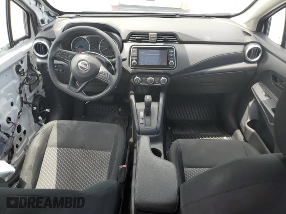 2024 Nissan Versa S with VIN 3N1CN8DV7RL892754, listed as a Copart auction lot 58859495 with 14,041 mi miles and Non repairable. Bid and sale history available at DreamBid. Image 8.
