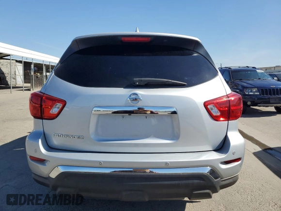 2019 Nissan Pathfinder SV с VIN 5N1DR2MN3KC639236, выставлен на аукционе Copart как лот 57177725 с пробегом 72 265 миль миль и Списание • Salvage title. История ставок и продаж доступна на DreamBid. Изображение 6.