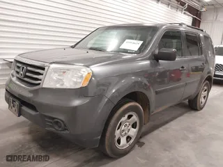 2013 Honda Pilot LX with VIN 5FNYF4H2XDB014364, listed as a IAAI auction lot 41954629 with 247,114 mi miles. Bid and sale history available at carsss.com. Image 2.