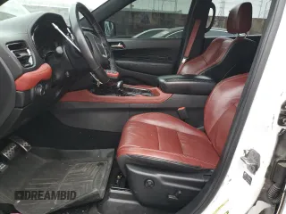 2021 Dodge Durango SRT Hellcat with VIN 1C4SDJH97MC605837, listed as a Copart auction lot 76390414 with 35,876 mi miles and Salvage Title. Bid and sale history available at DreamBid. Image 7.