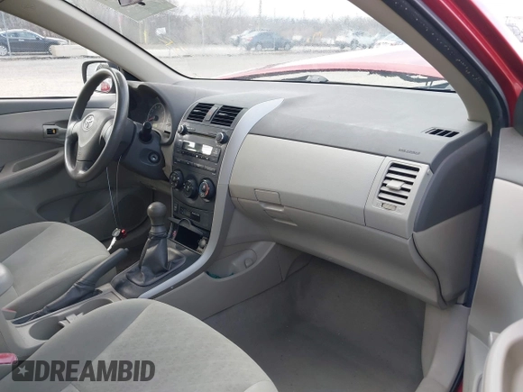 2010 Toyota Corolla with VIN 2T1BU4EE2AC309033, listed as a IAAI auction lot 41521887 with 305,228 mi miles. Bid and sale history available at carsss.com. Image 5.