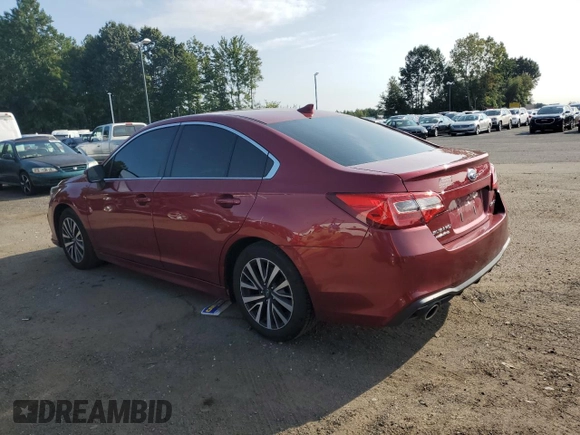 2018 Subaru Legacy Premium with VIN 4S3BNAH64J3013407, listed as a Copart auction lot 68874113 with 86,663 mi miles. Bid and sale history available at carsss.com. Image 2.