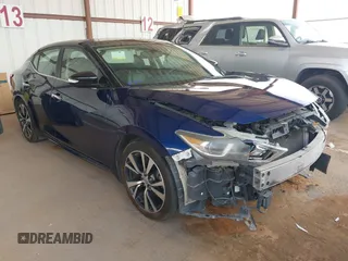 2017 Nissan Maxima SR with VIN 1N4AA6AP2HC428605, listed as a IAAI auction lot 41896642 with 112,720 mi miles and . Bid and sale history available at DreamBid. Image 1.